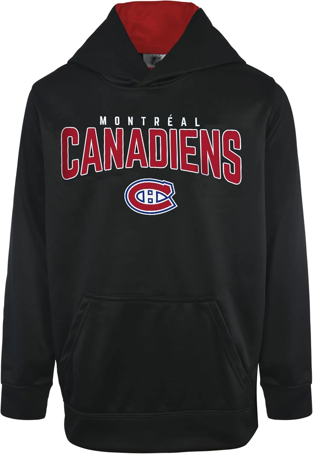 Outerstuff NHL Kids Youth 4-20 Power Play Logo Pullover Performance Hoodie Sweatshirt