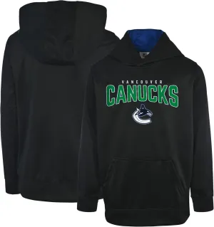 Outerstuff NHL Kids Youth 4-20 Power Play Logo Pullover Performance Hoodie Sweatshirt