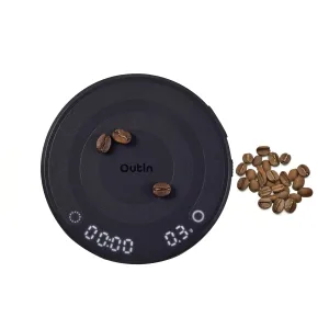 OutIn Claro Portable Coffee Scale,Espresso Scale 2kg/0.1g Accurate Measurement,Pour Over Coffee Scale Multiple Modes,Timer Function,Rechargeable, with Protective Bag