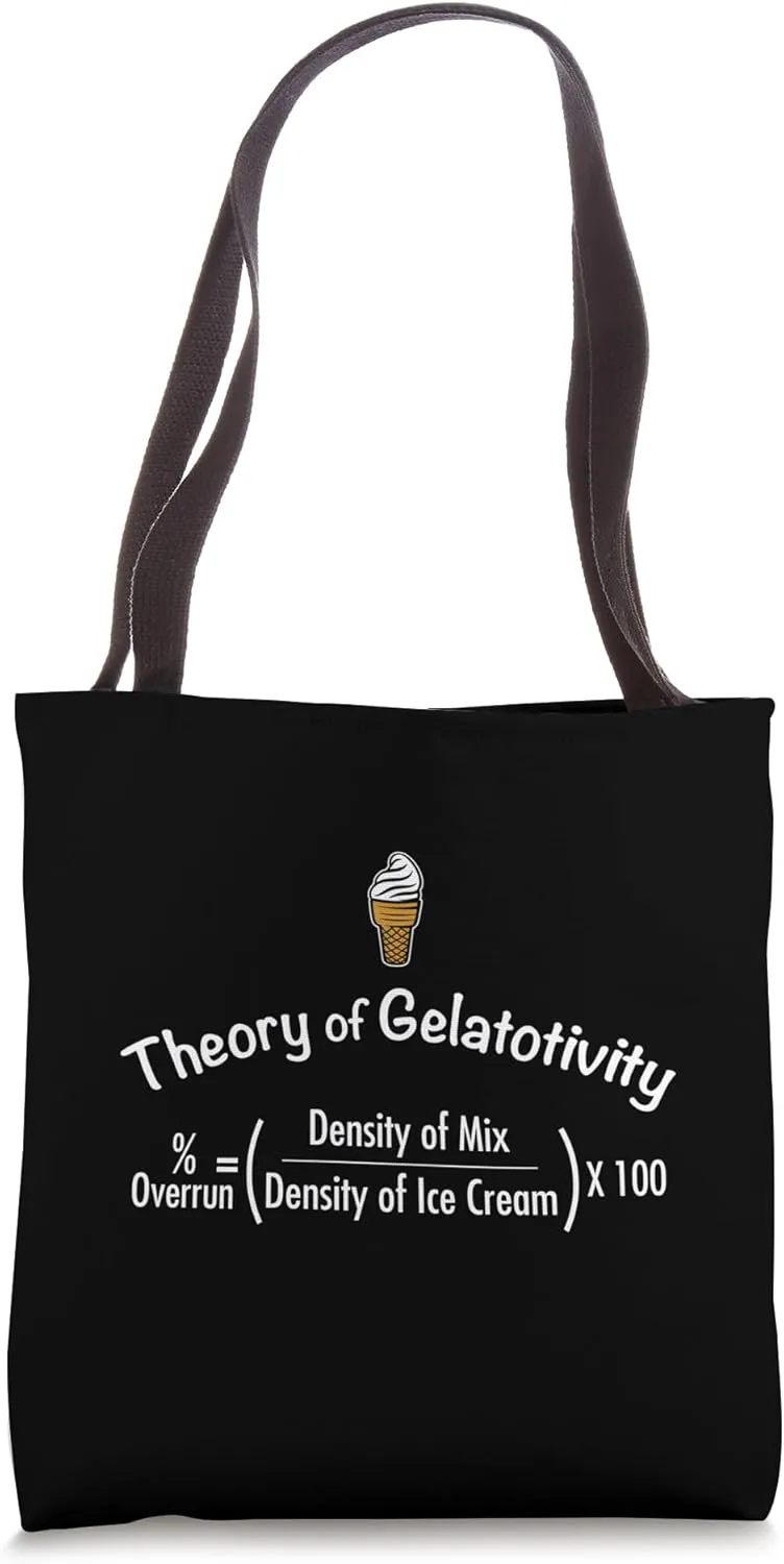 Overrun Ice Cream Formula Tote Bag