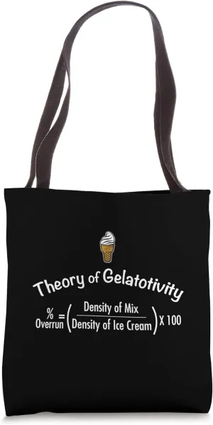 Overrun Ice Cream Formula Tote Bag