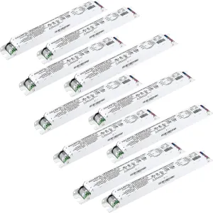 Pack of 10 - eldoLED *2743WG OPTOTRONIC 30W Constant Current 0-10V Dimmable LED Driver, Programmable Linear OTi 30/120-277/1A0 DIM-1 L G2 - Replacement/Compatible with Osram 57433