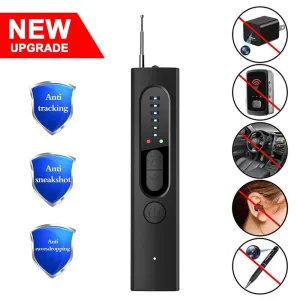 Paddsun Camera Detector, Anti-spy Hidden Prevent Monitoring Wireless Signal Detector GPS Tracker Detector