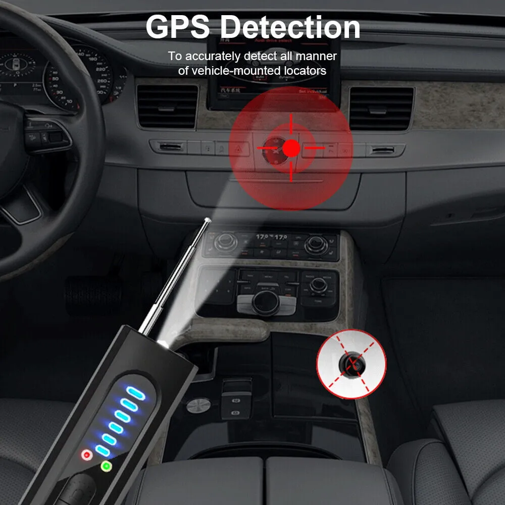 Paddsun Camera Detector, Anti-spy Hidden Prevent Monitoring Wireless Signal Detector GPS Tracker Detector