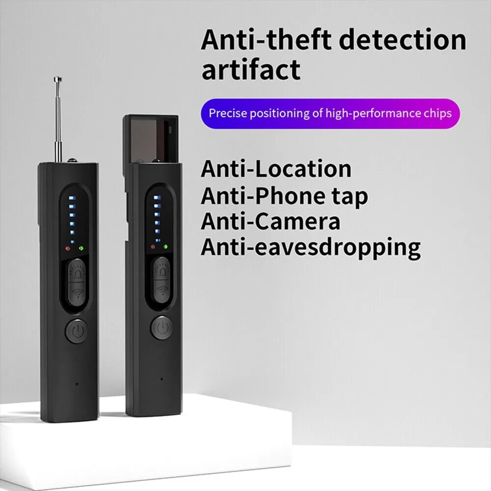 Paddsun Camera Detector, Anti-spy Hidden Prevent Monitoring Wireless Signal Detector GPS Tracker Detector