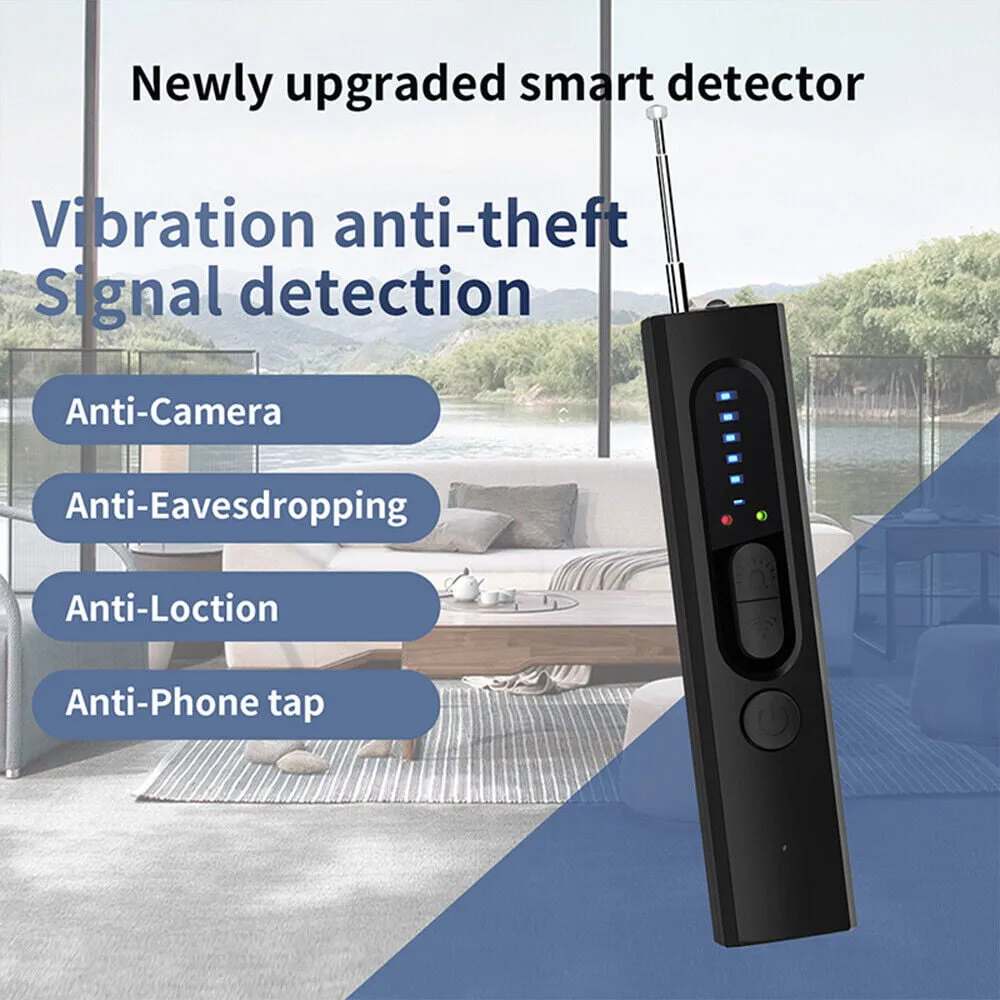 Paddsun Camera Detector, Anti-spy Hidden Prevent Monitoring Wireless Signal Detector GPS Tracker Detector