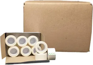 Paper Medical Tape [Pack of 144 Rolls] Lightweight Breathable First Aid Emergency Tape - 1" x 10 Yards Bandage Tape for Wound Care and Dressing - Latex Free (144)