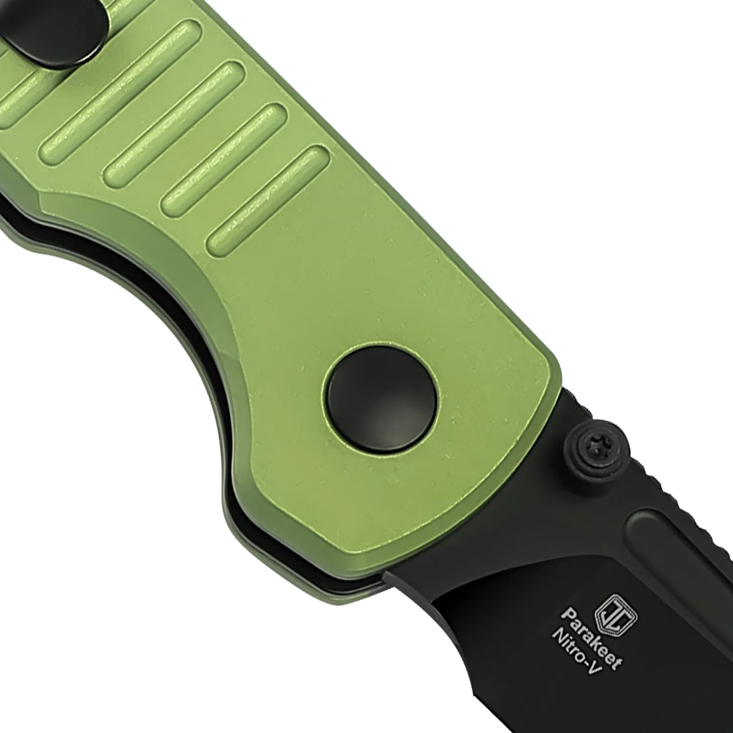 Parakeet | Sheepsfoot Nitro-V   Green Aluminium