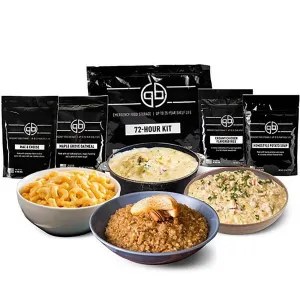 Patriot Pantry 72-Hour Emergency Food Kit | 20 Servings, 2,000  Calories/Day | Resealable | Easy Prep | 25 Year Shelf Life