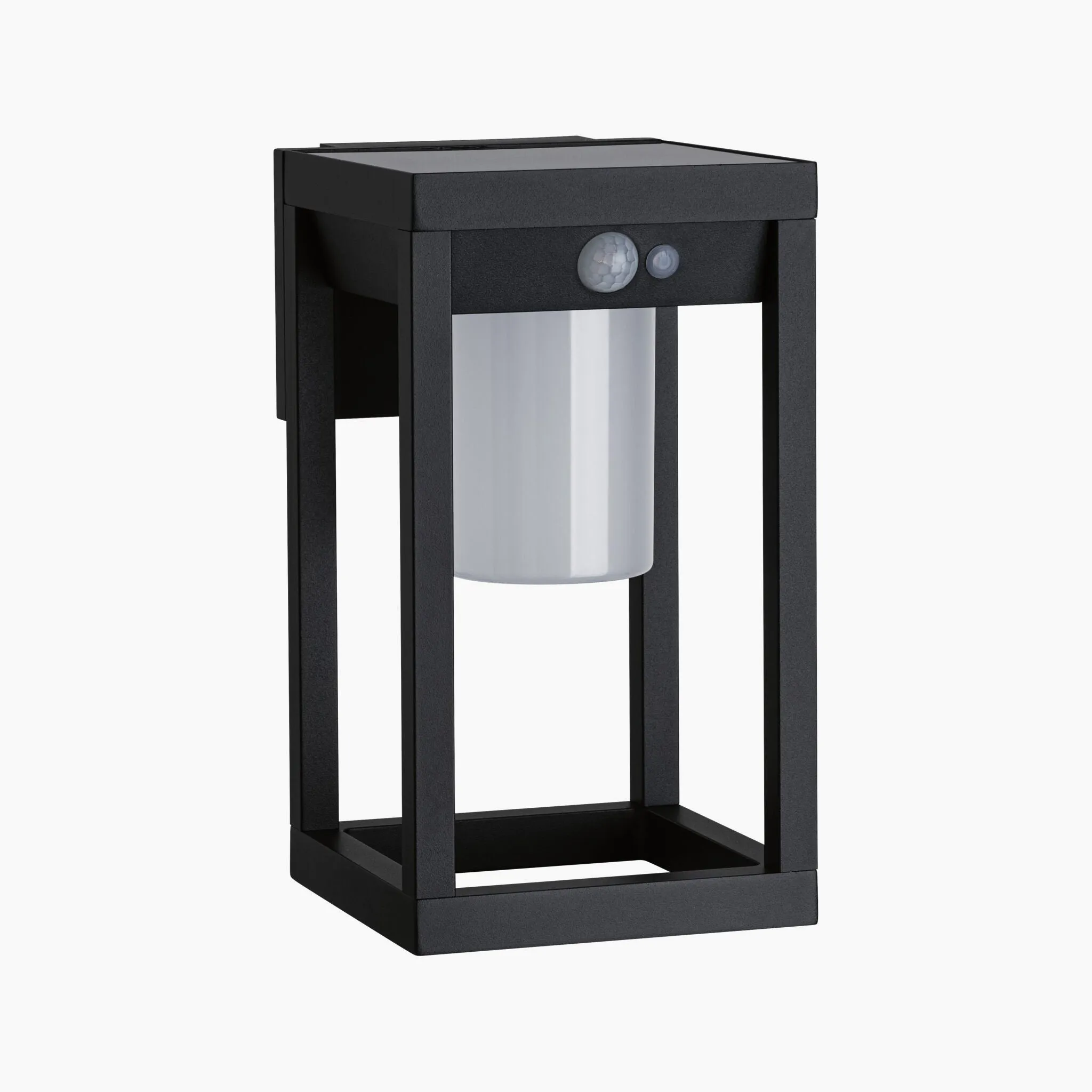 Paulmann - Outdoor Marisol 5.5W LED Solar Lantern with Motion Detection in Black