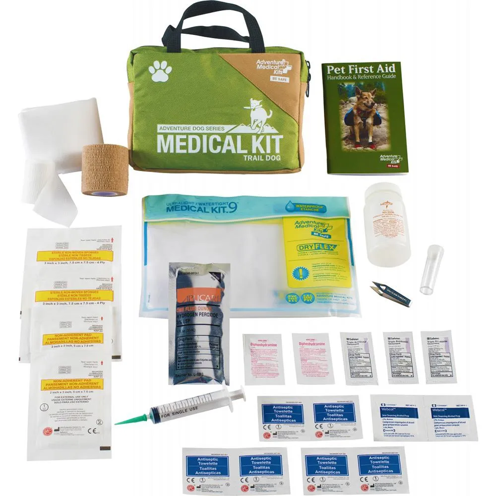 PET FIRST AID KIT - TENDER CORP ADVENTURE DOG SERIES TRAIL DOG