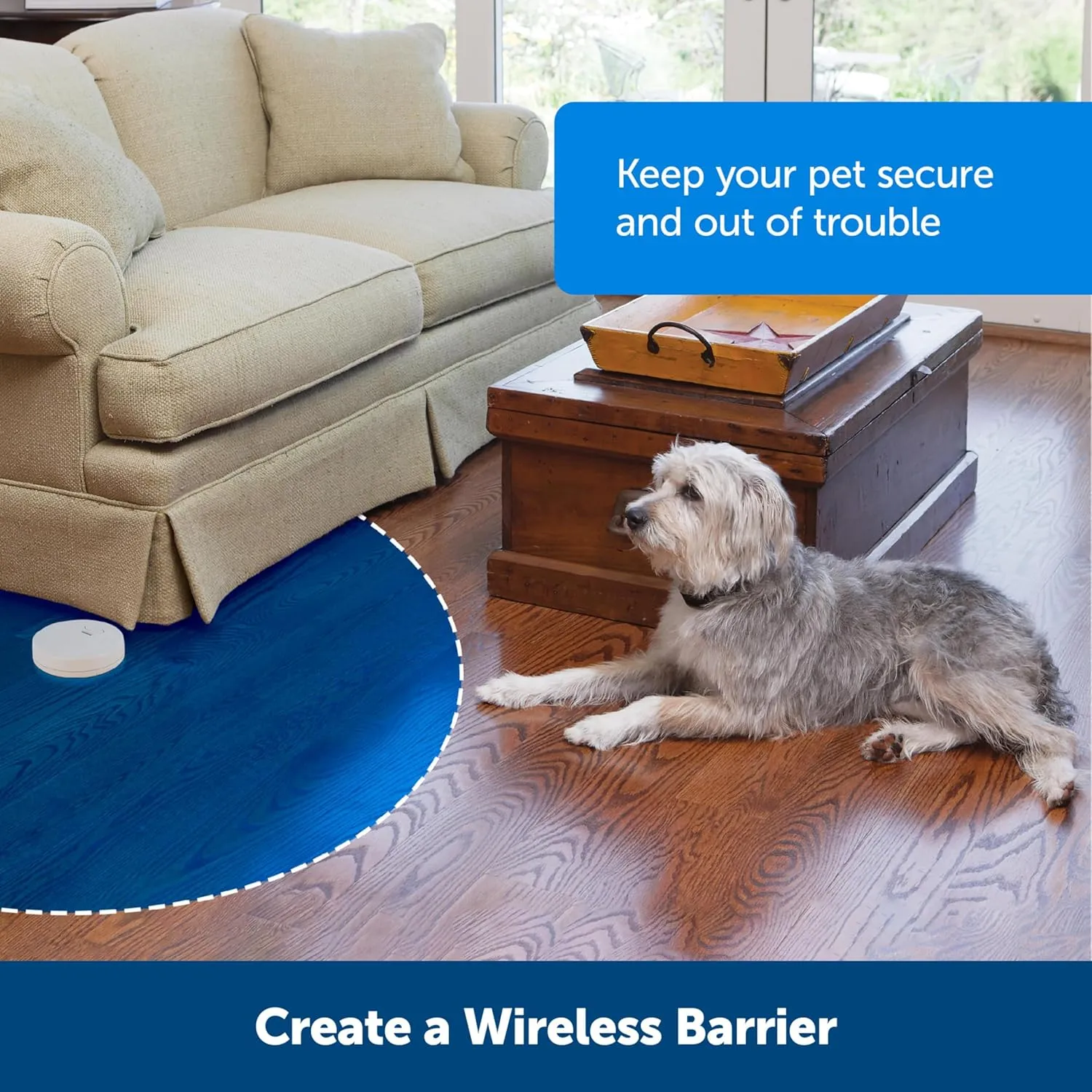 PetSafe Pawz Away Indoor Wireless Pet Barrier Transmitter, Extra Add-A-Barrier for Dogs & Cats