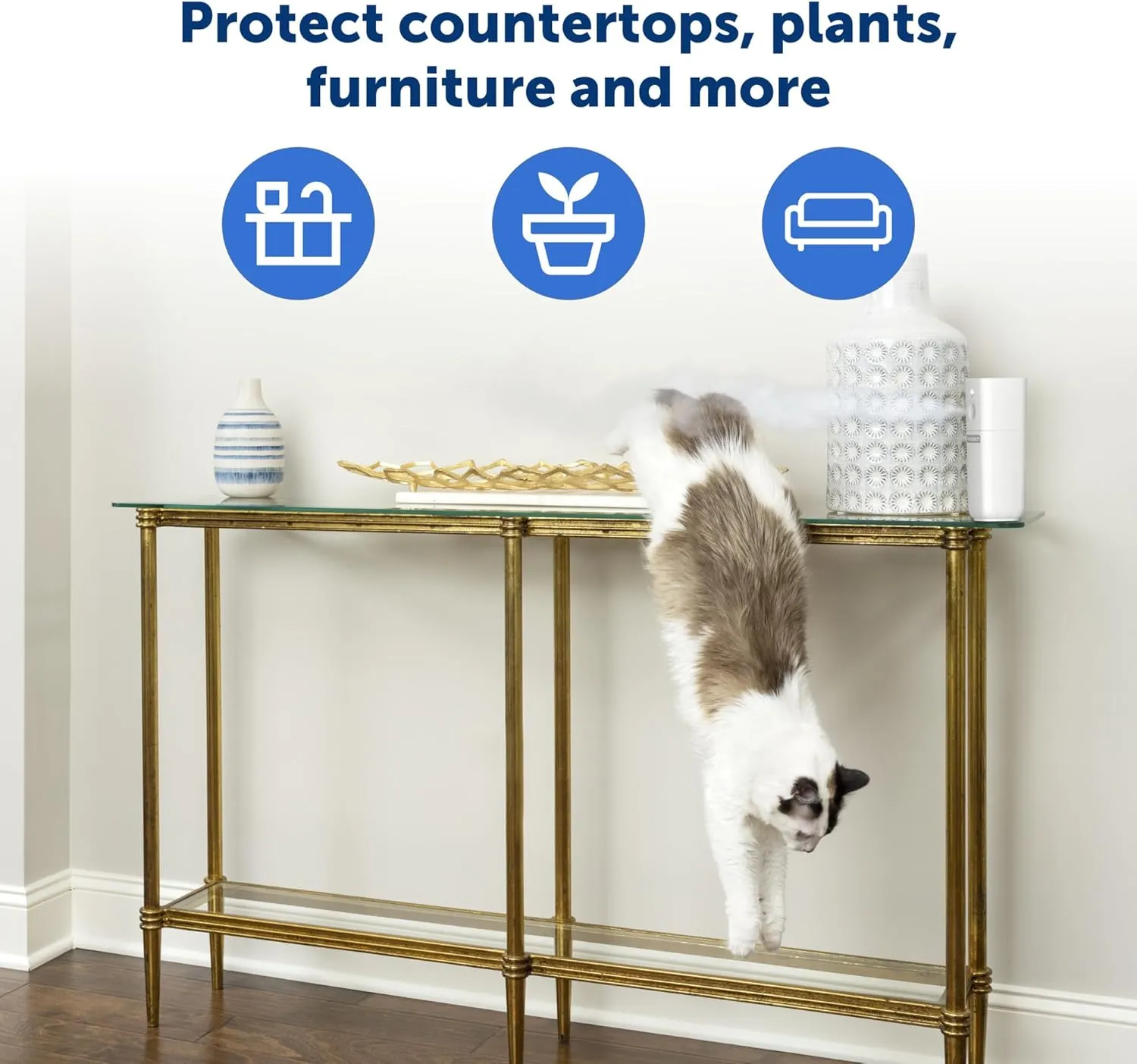 PetSafe SSSCAT Motion Activated Automatic Spray Pet Deterrent for Cats and Dogs