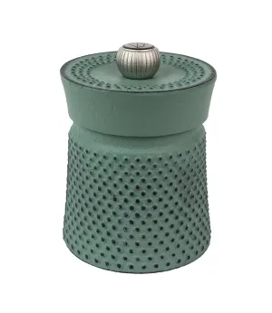 Peugeot Bali 3 Inch Cast Iron Pepper Mill, Celadon Green