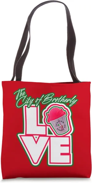 Philadelphia City of Brotherly Love Park Philly Wooder Ice Tote Bag