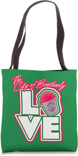 Philadelphia City of Brotherly Love Park Philly Wooder Ice Tote Bag