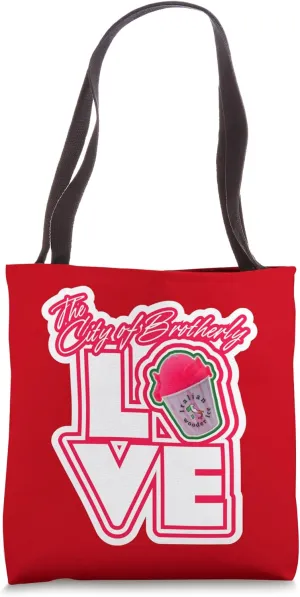 Philadelphia Wooder Ice City of Brotherly Love Park Philly Tote Bag