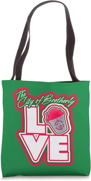 Philadelphia Wooder Ice City of Brotherly Love Park Philly Tote Bag