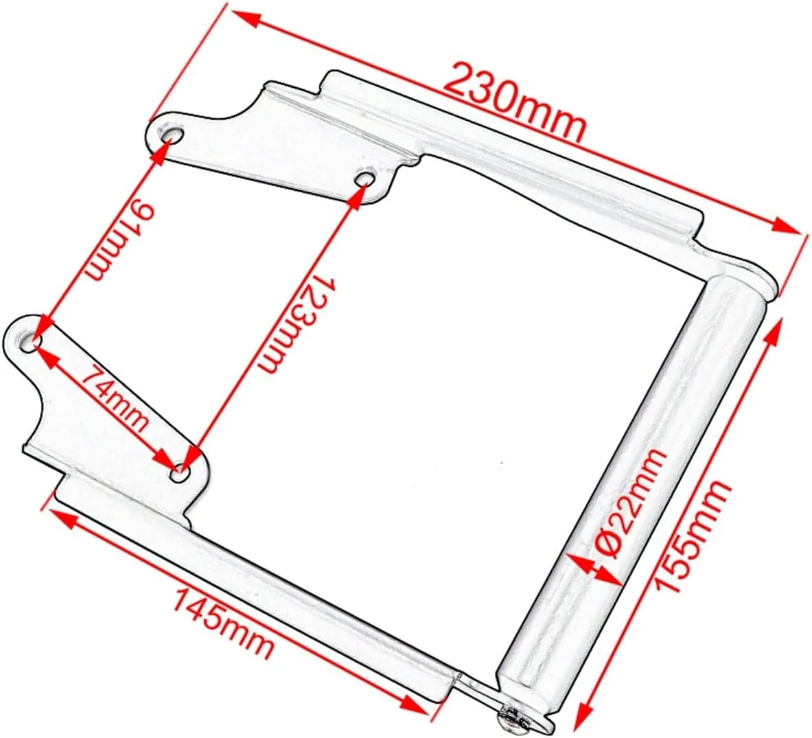 Phone Holder Navigation Bracket Motorcycle for MT 09 for MT09 for Tracer 900 2016 2017 Motorcycle Phone Stand Holder Phone GPS Navigation Bracket(22MM)