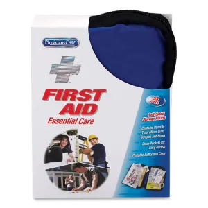 PhysiciansCare® by First Aid Only® Soft-Sided First Aid Kit For Up To 10 People, 95 Pieces, Soft Fabric Case