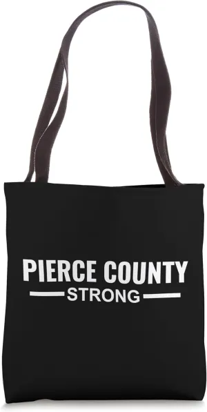 Pierce County Strong Community Strength Prayer Support Tote Bag