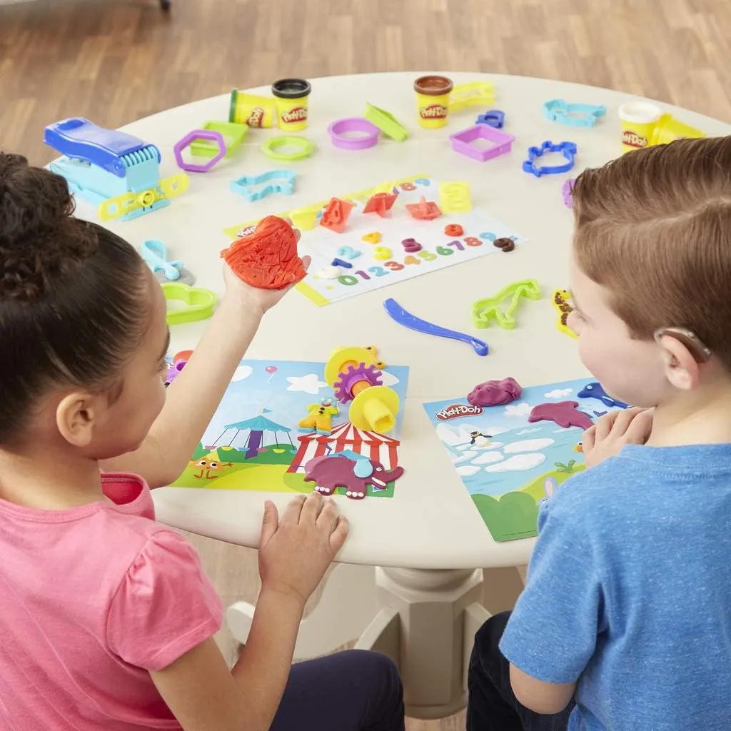 PLAY-DOH E2544F02 Preschool Fundamentals Box Craft Set