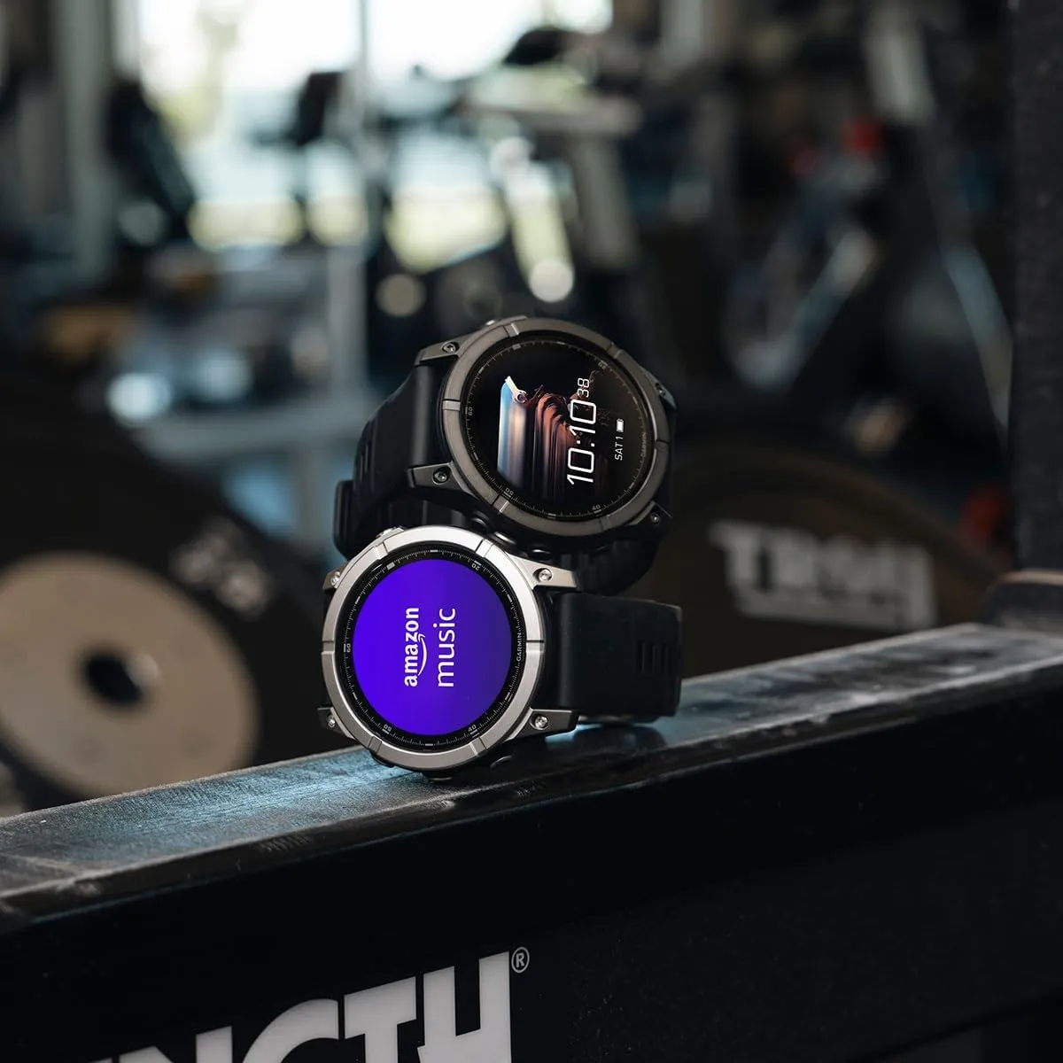 PlayBetter Garmin Fenix E (Stainless Steel/Black) Premium Multisport GPS Smartwatch Bundle - AMOLED Display, Long Battery Life, Strength Workouts 5000mAh Portable Charger & HD Screen Protectors