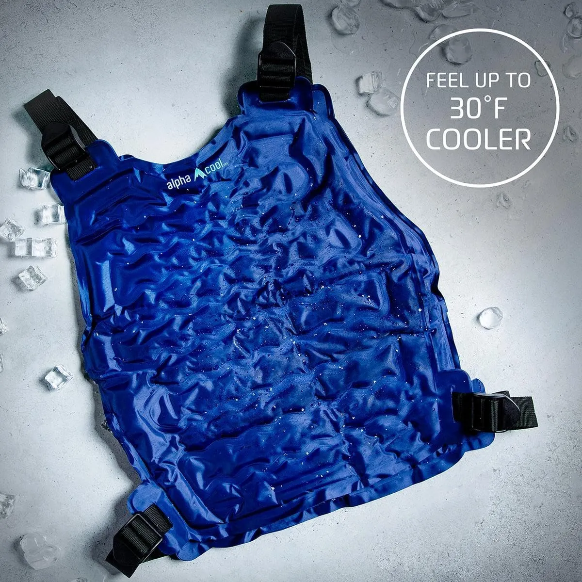 Polar Cooling Vest for Men Women - Cooling Ice Vest Flexible Adjustable Reusable for Hot Weather Outdoor Working