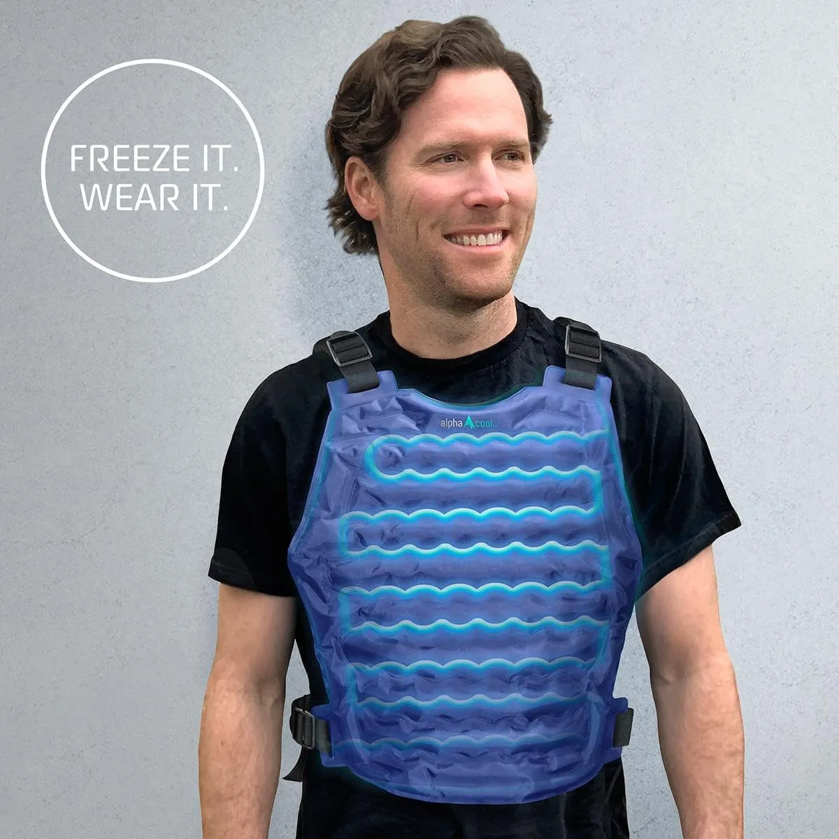 Polar Cooling Vest for Men Women - Cooling Ice Vest Flexible Adjustable Reusable for Hot Weather Outdoor Working