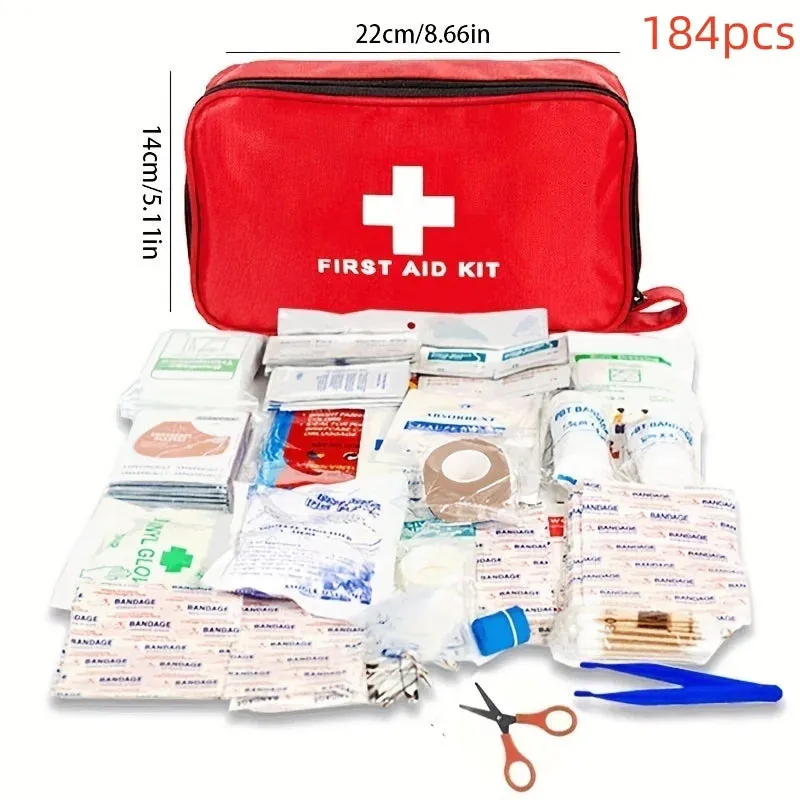 Portable First Aid Kit – Emergency Medical Supplies