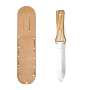 Preferred Hori Hori Knife and Leather Sheath