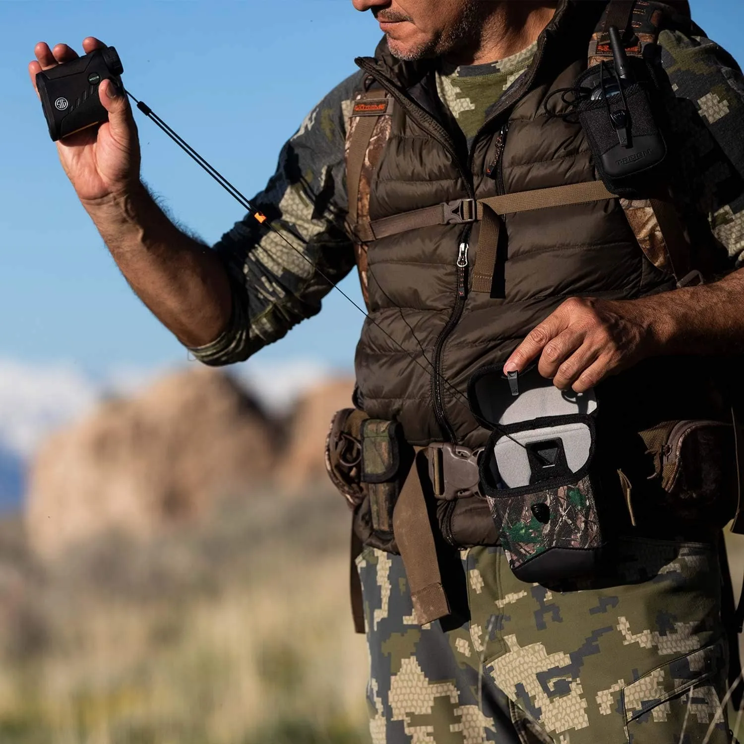 ProCase with Retractable 36" Kevlar Tether Protects Rangefinders, GPS Units, Phones and More