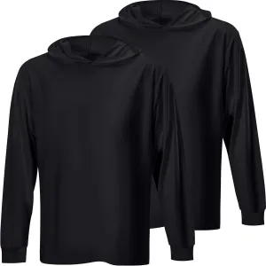 ProtectX High Visibility Sun Protection Lightweight Long Sleeve Hoodie, UPF 50  Quick-Dry, SPF UV Shirt, Active Wear