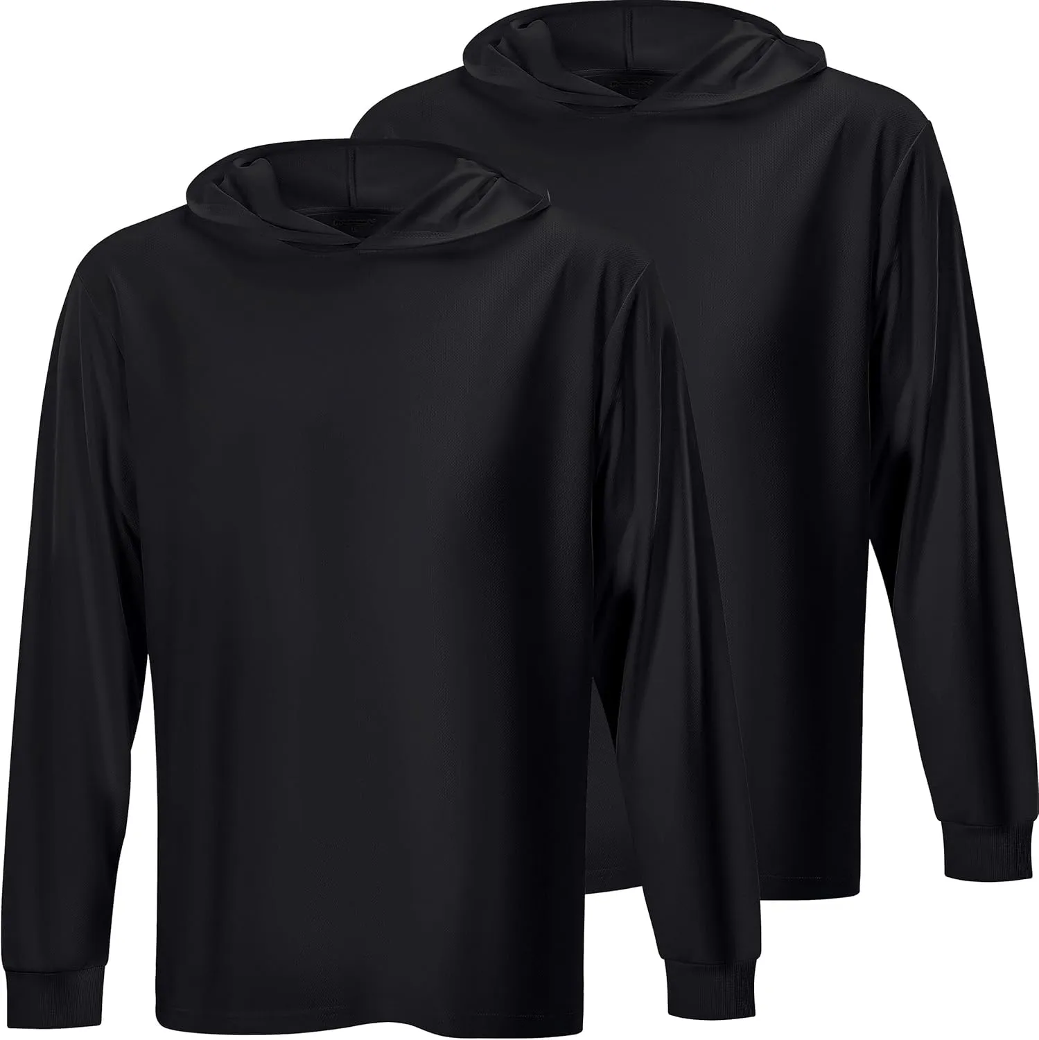 ProtectX High Visibility Sun Protection Lightweight Long Sleeve Hoodie, UPF 50  Quick-Dry, SPF UV Shirt, Active Wear