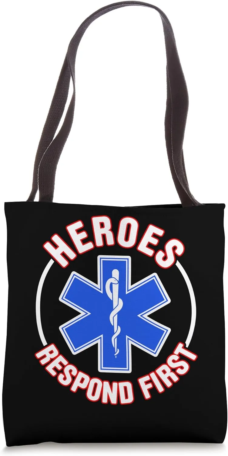 Proud First Responder Celebrate Your Courage & Dedication Tote Bag