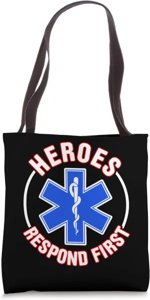 Proud First Responder Celebrate Your Courage & Dedication Tote Bag