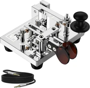 Putikeeg CQ Ohm Double Key CW-Combi (CWCOMBI) GHD Key x CQ Ohm Collaboration Paddle