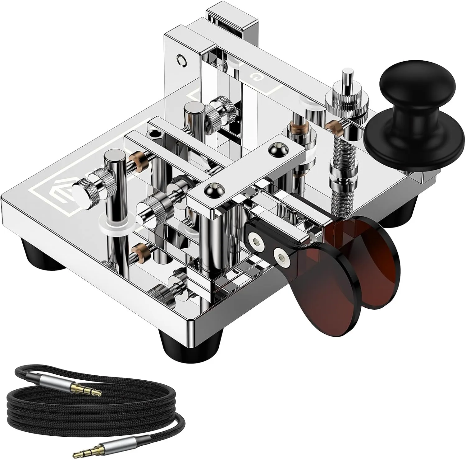Putikeeg CQ Ohm Double Key CW-Combi (CWCOMBI) GHD Key x CQ Ohm Collaboration Paddle