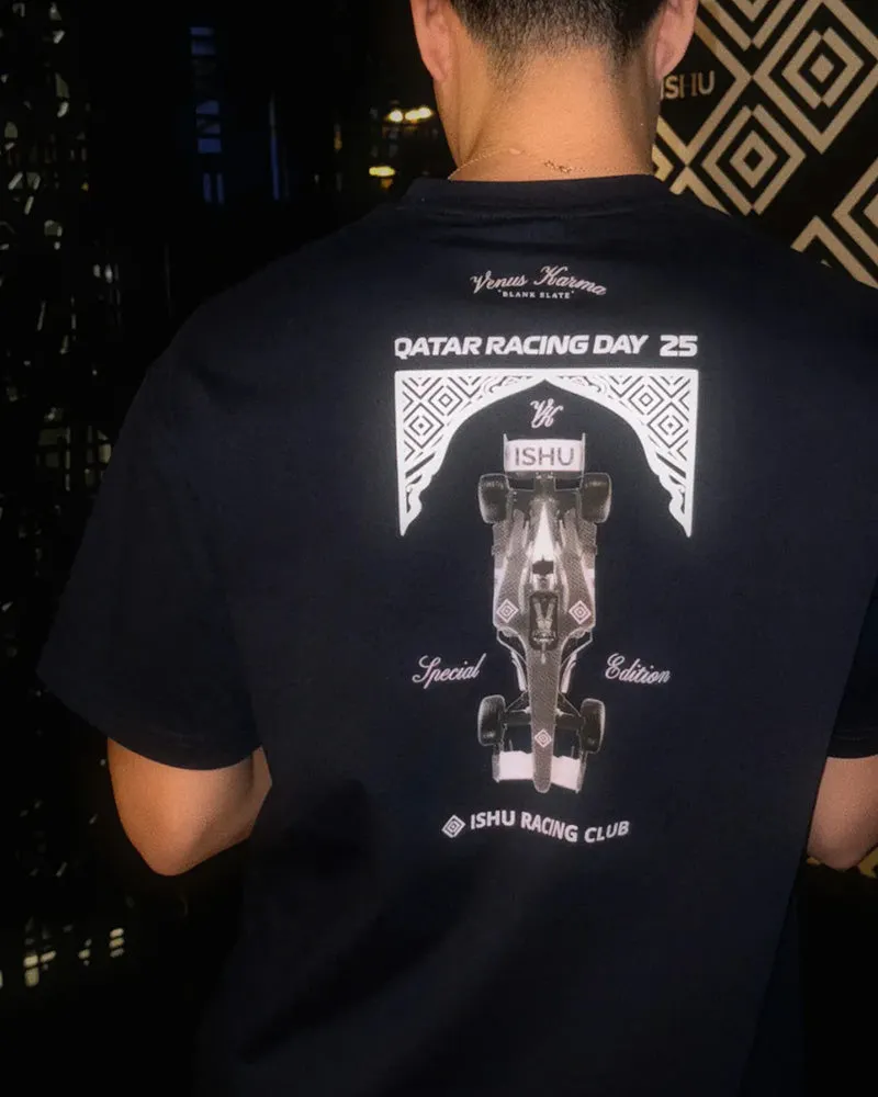 Qatar Racing Day T-Shirt - Black