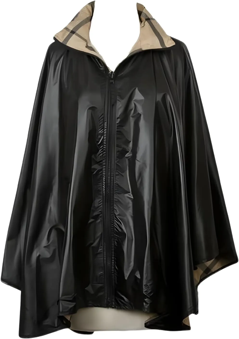 Rainraps Rain Poncho Jacket Waterproof Rain Cape | One-Size Reversible Fashionable Water-Repellent,