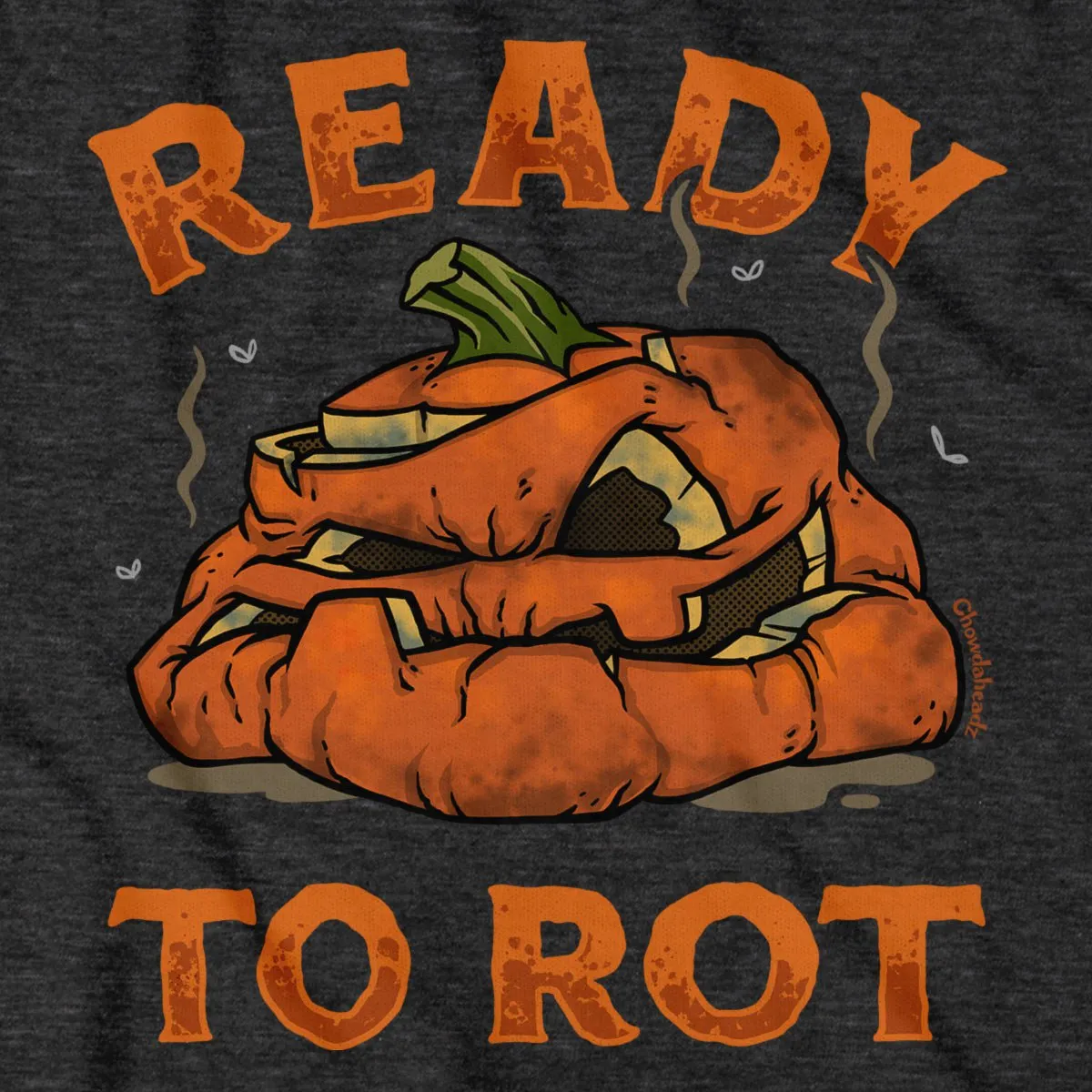 Ready To Rot Halloween Pumpkin Hoodie