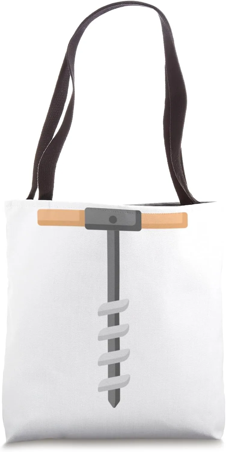 Really Like Augers - Auger Ice Fishing Digging Tote Bag