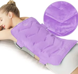 Relief Expert Extra Large Back Ice Pack (13”x21”) - Reusable Ice Wrap for Back Discomfort and Musclar Fatigue- Cold Compress Therapy Gel Cold Pack for Full Body, Hip Leg, XXL - Pink