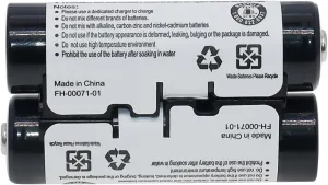 Replacment Battery for GPSMAP 64s/Oregon 600 Series GPS 2000mAh 2.4V Rechargeable NiMH Battery