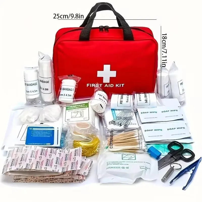 RescueReady 184-Piece First Aid Kit