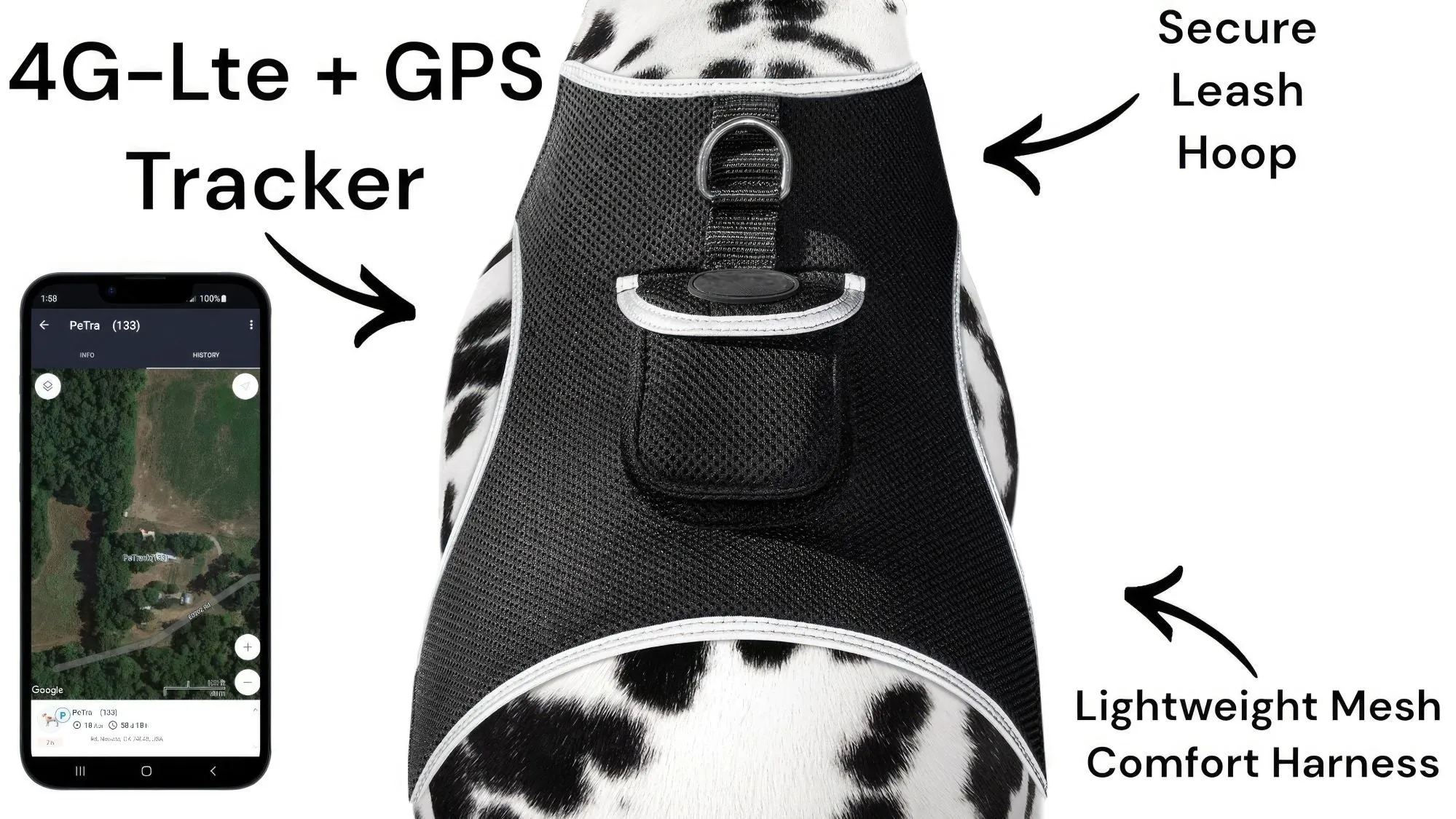 Resilient GPS Dog Tracker Collar – Rechargeable XS Size for Labs