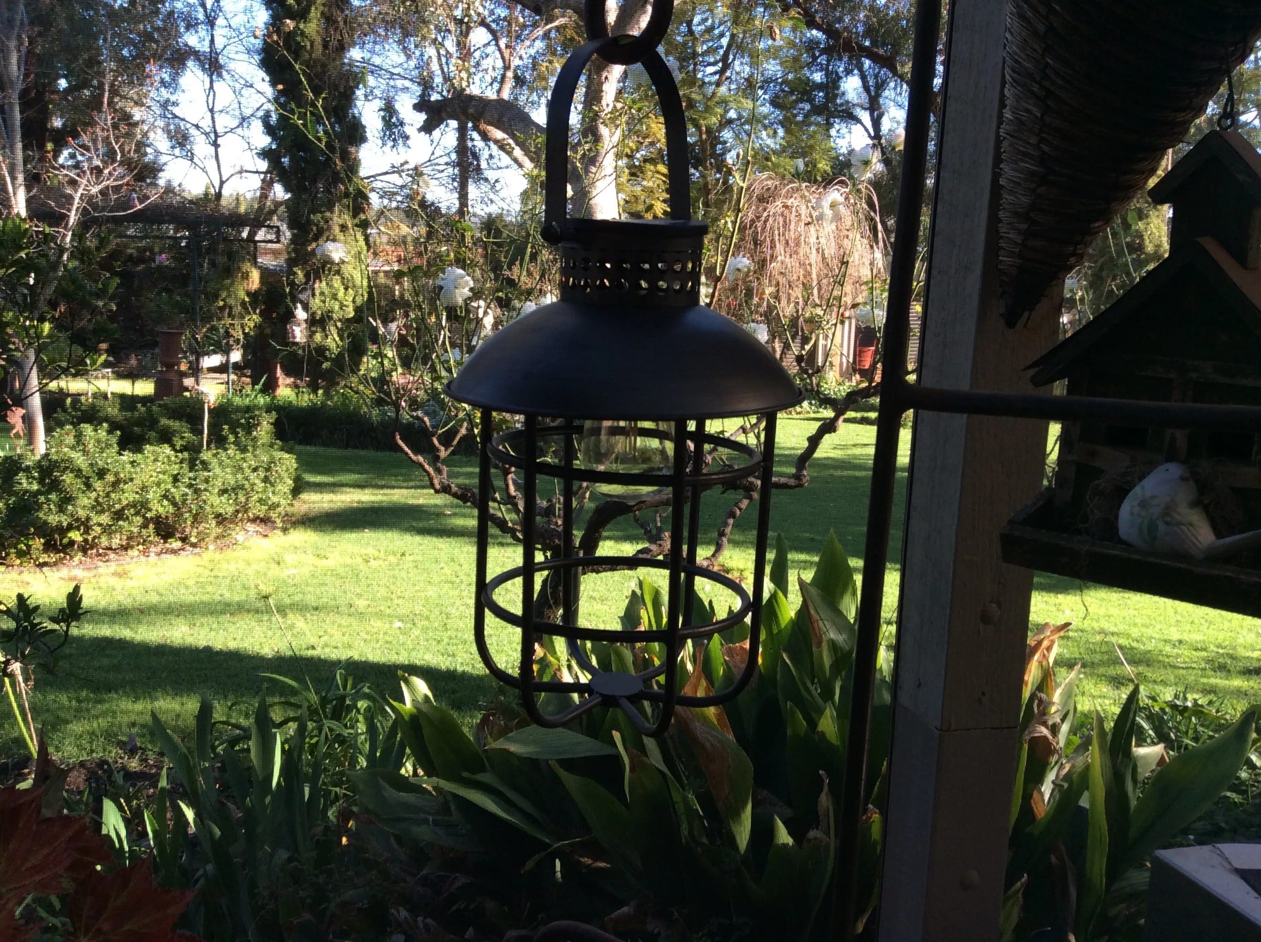 Retro Cage Solar Lantern