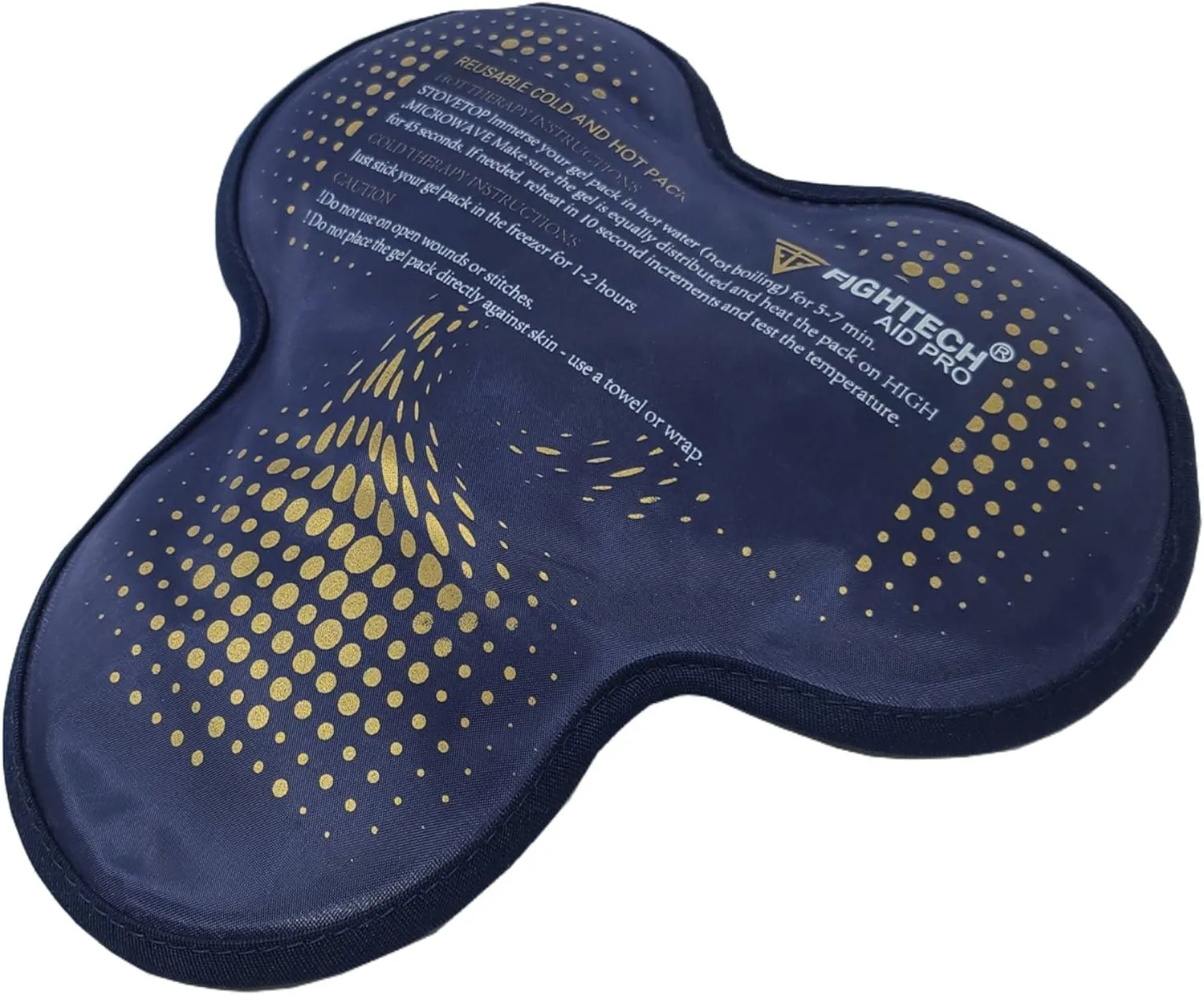 Reusable Hot and Cold Gel Ice Pack for Shoulder, Rotator Cuff, Knee, Back, Head, Eyes, Elbow, Hip - Leak Proof Post Surgery Heat & Cold Therapy Compress by FIGHTECH (Hinge Joint, Single)