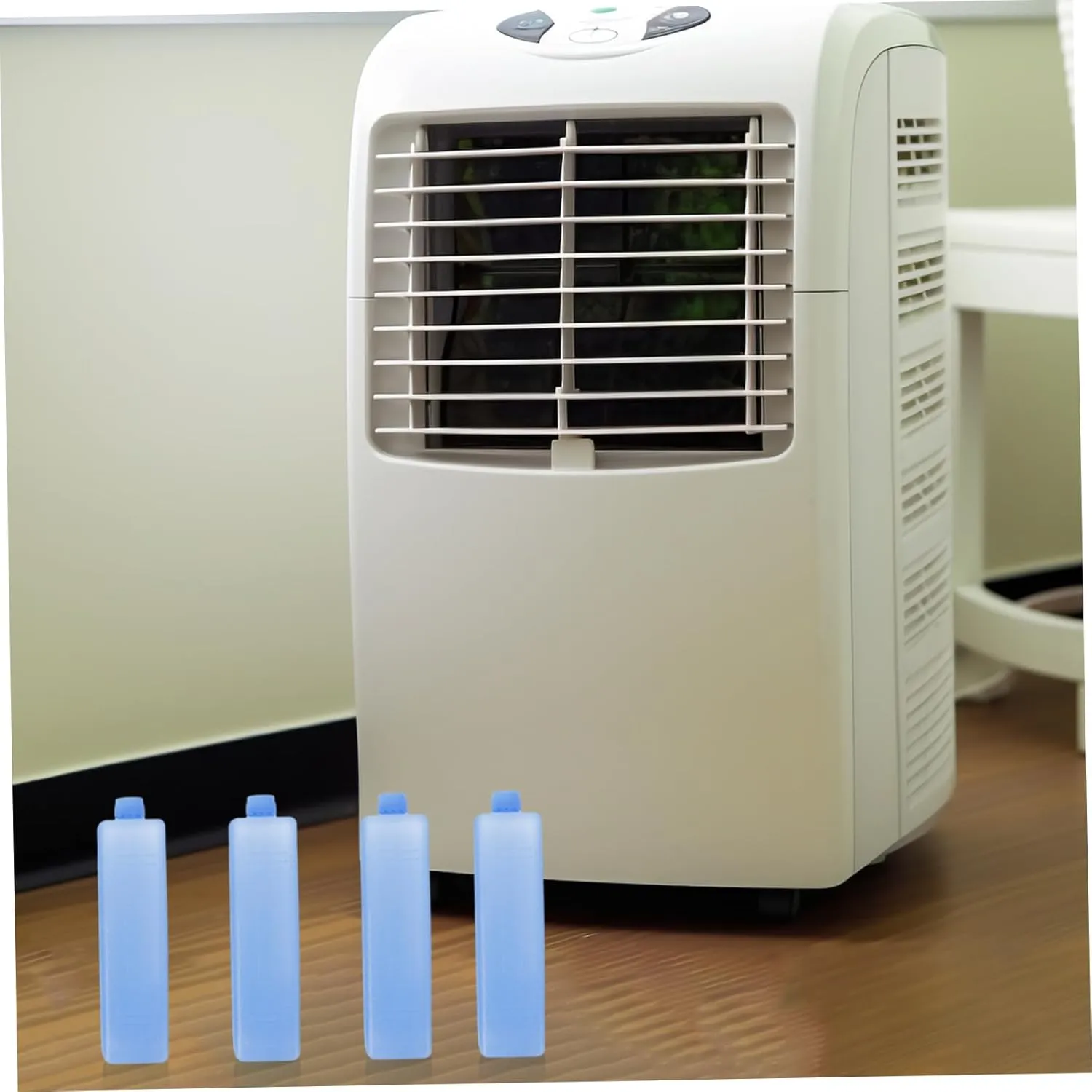 Reusable Ice for Coolers Compact with Lid for Air Conditioner Fans Versatile Cooling for Drinks Lunch