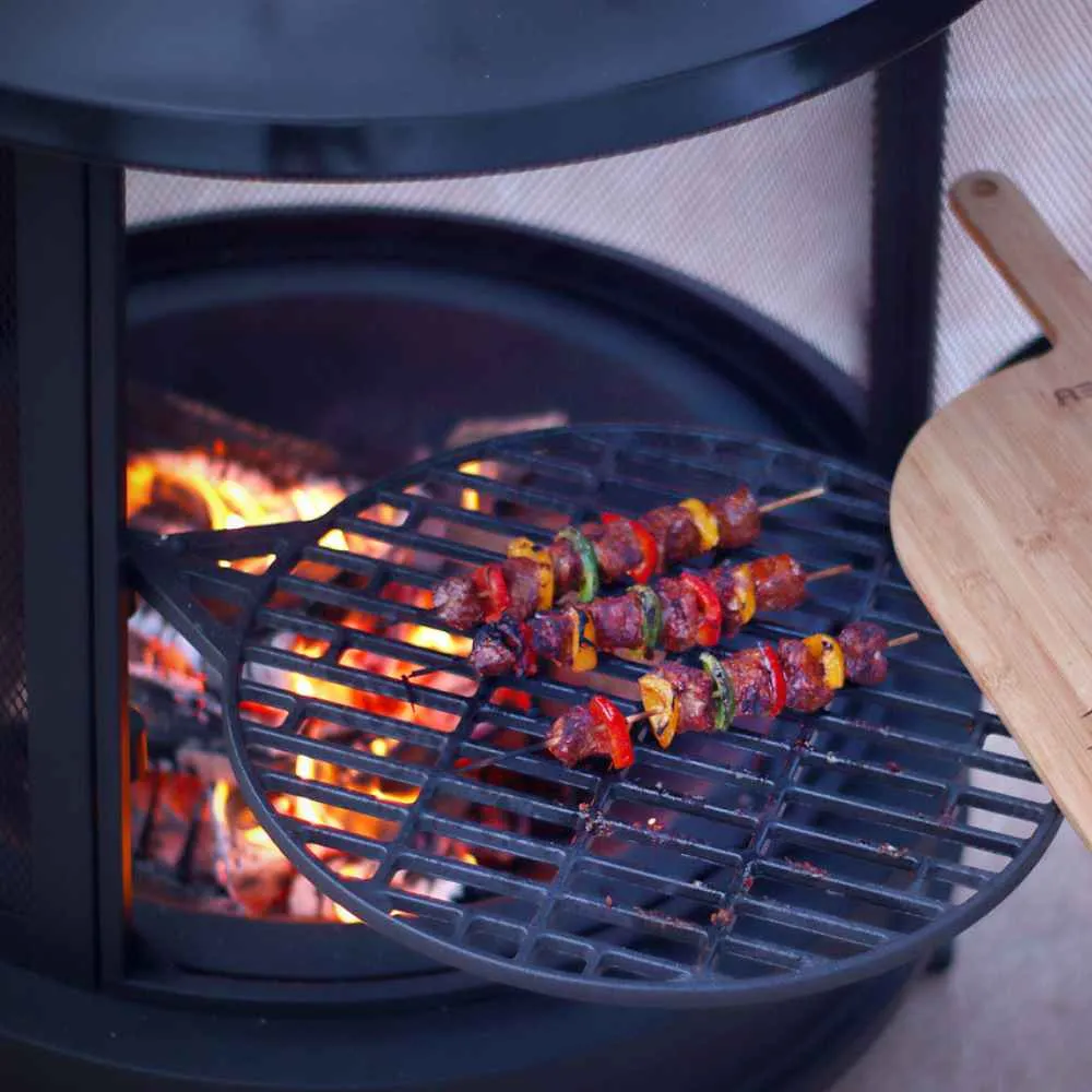 REVOLVE Alpine Outdoor Wood Burning Garden Fire Pit